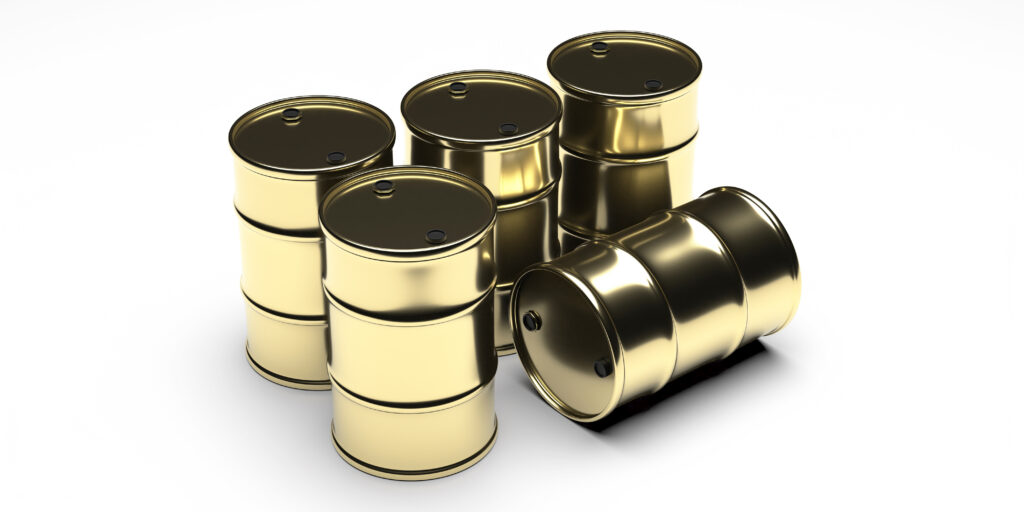 gold barrels