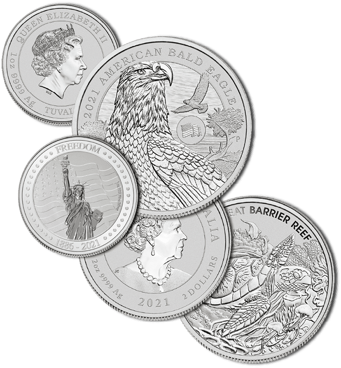 silver ira coins